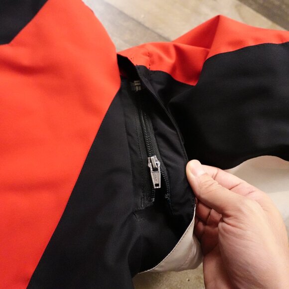 Spyder Leader Ski Jacket Boys 18 Red/Black/White Insulated Winter Snow Coat - Picture 16 of 16